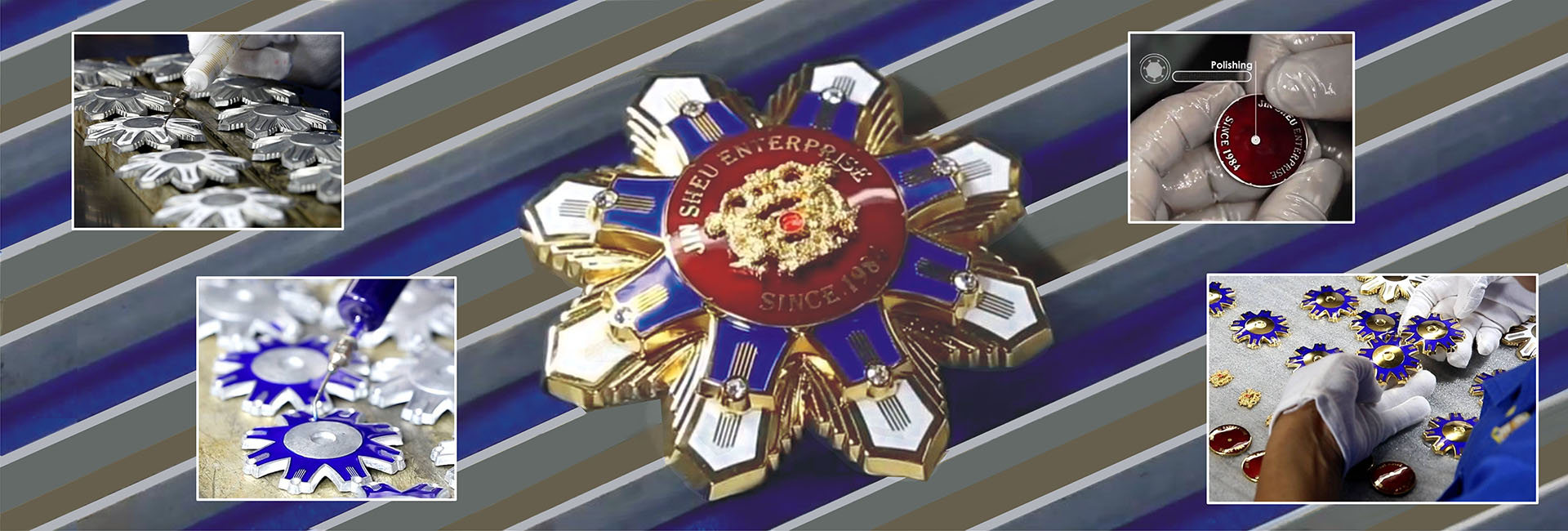 Custom-metal-Military-badge-3 metal Military badge supplier