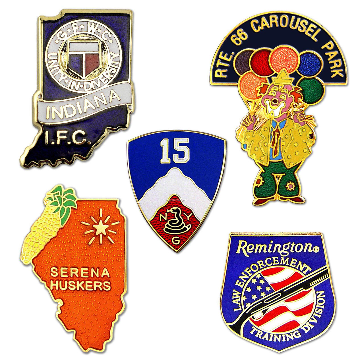 Cloisonne-Hard-Enamel-pins Gift of metal