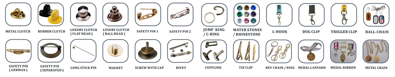 Metal souvenir attachment Metal souvenir attachment