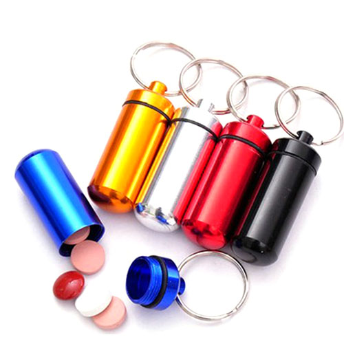 OK-Aluminum Pill Holders Aluminum Pill Holders