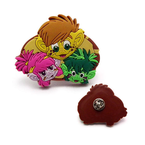 PVC Lapel Pins -3 PVC Lapel Pins