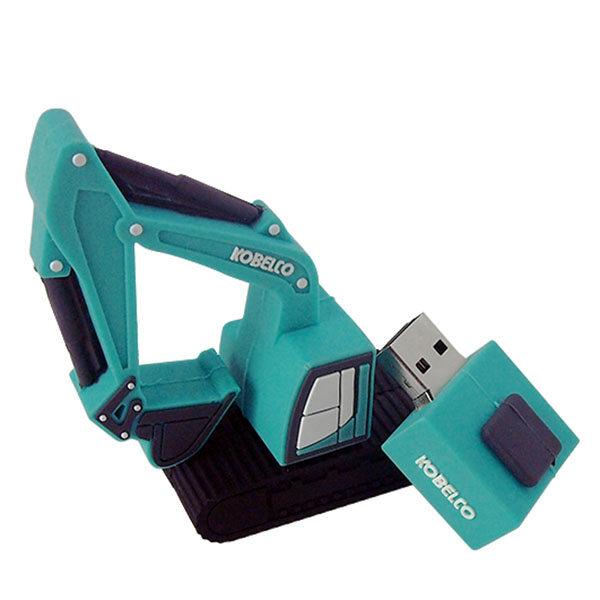 PVC USB Flash Driver-2 KOBELCO PVC USB Flash Driver