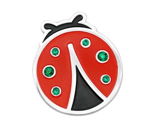 Ladybug golf ball markers
