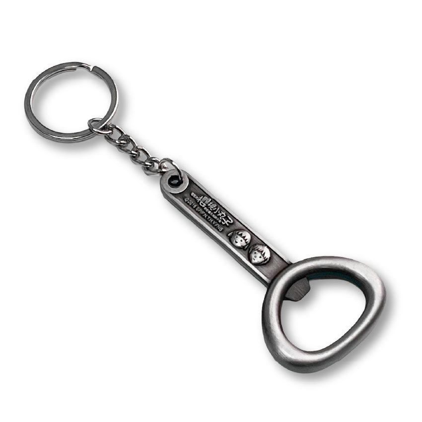 3D cartoon pattern metal bottle opener keychain 3D cartoon pattern metal bottle opener keychain with antique finish for a vintage look
