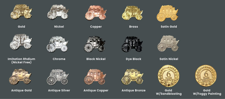 metal bottle opener keychain plating color sample card Comprehensive metal plating color sample card showcasing various finishes like shiny gold, antique silver, and rose gold for a customized metal bottle opener keychain